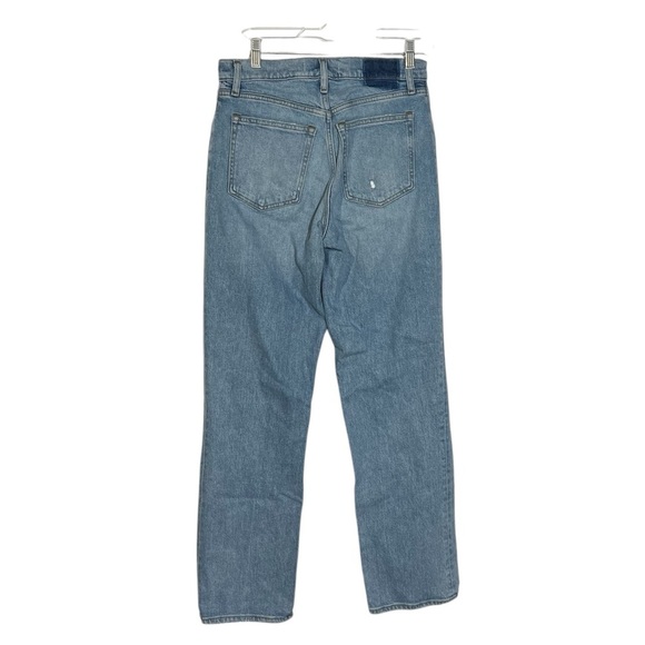 Abercrombie & Fitch The 90s Straight Leg Ultra High Rise Jeans Blue Size 6 / 28 - Picture 2 of 9